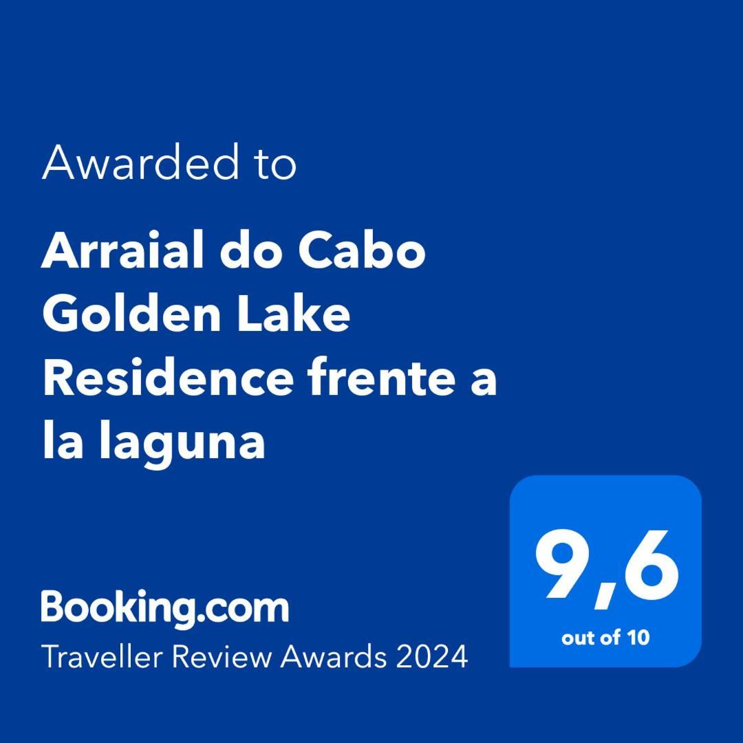 Arraial do Cabo Golden Lake Residence frente a la laguna Exterior foto